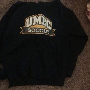 black UMBC sweatshirt